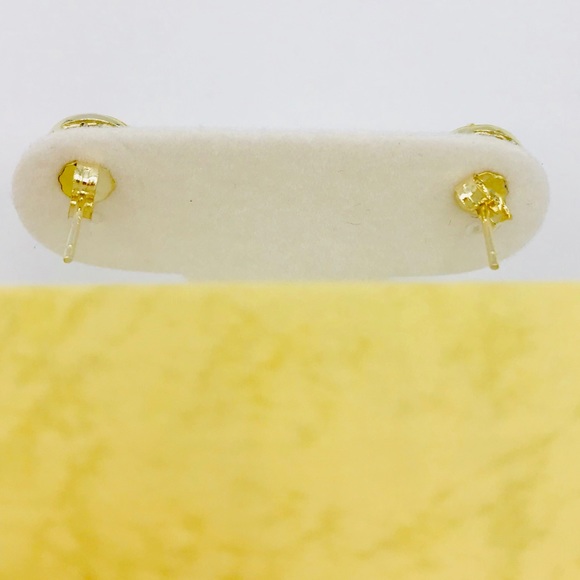 🌸NEW🌸 Sterling Silver 18K Gold Earrings - Picture 5 of 8